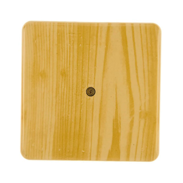 Картинка Распаячная коробка 100х100х30 мм Сосна BS-P-100-100-30 IP40 ЭРА