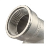 Картинка Угольник НВ 1 1/4" никелированный с упором STOUT