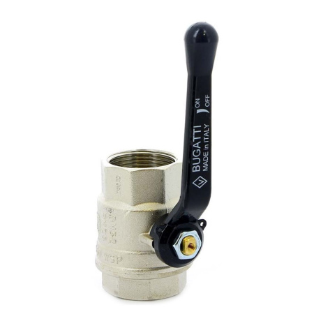 Картинка Кран шаровой 1 1/4' ВВ полнопроходной ручка OREGON 300 Bugatti