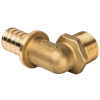 Картинка Уголок НР 25 x 3/4' латунь переходной, аксиальный STOUT