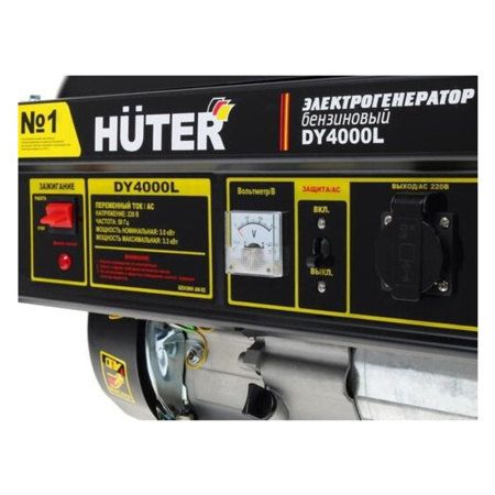 Картинка Бензогенератор Huter хутер DY4000L 3,3 кВт