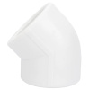 Угольник 45° Ø 50 мм полипропиленовый PPR Белый Valfex