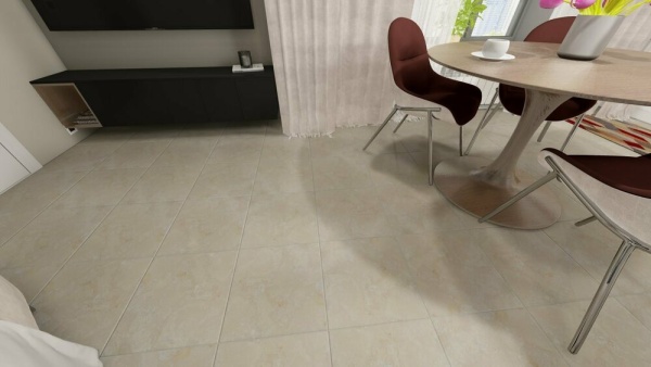 Картинка Керамогранит Unitile Damask 400х400х8 мм Бежевый