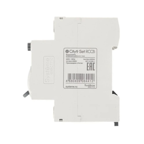 Картинка Выключатель дифференциального тока селективный 40А 4P 300мА A-S 400В City9 Set C9R87440 Systeme Electric УЗО