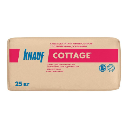 Смесь цементная универсальная Knauf Cottage  25 кг