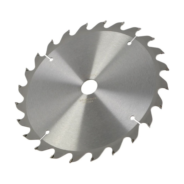 Картинка Диск пильный по дереву 185-20/16 24 зуба Hanskonner