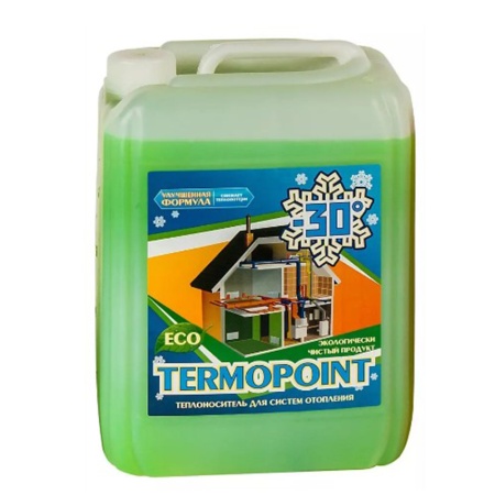 Теплоноситель -30 Зеленый пропиленгликоль 20 кг TERMOPOINT ЕСО