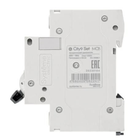 Картинка Выключатель автоматический 2п 20А С 4.5kA 230В City9 Set Systeme Electric