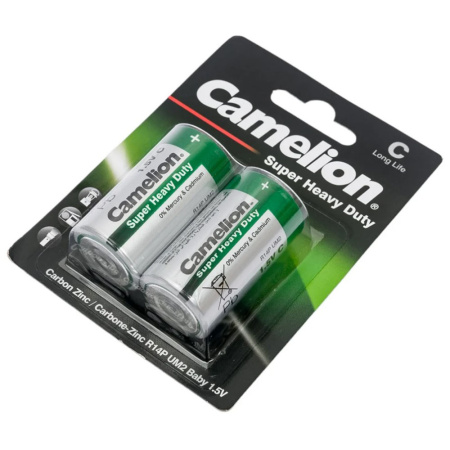 Картинка Батарейка Элемент питания LR14 1.5В BL-2 Camelion Green