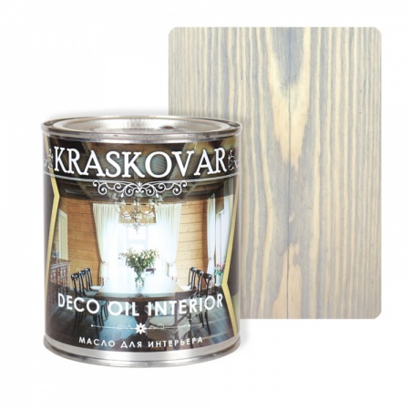 Масло для интерьера Kraskovar Deco Oil Interior 0,75 л Туманный лес