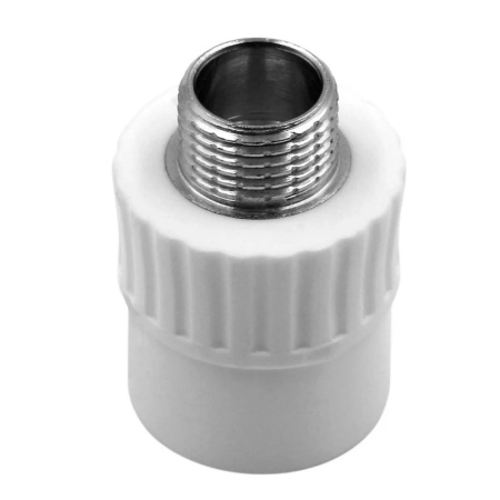 Картинка Муфта комбинированная 25х1/2' НР полипропилен РОСТерм