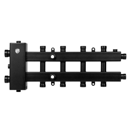 Картинка Блок коллекторный на 4-5 выхода 60 кВт с кронштейнами Гидрострелка RTE 54.225 Royal Thermo