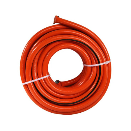 Картинка Шланг поливочный армированный 4-х слойный 1" 20 м Оранжево-черный Sturm