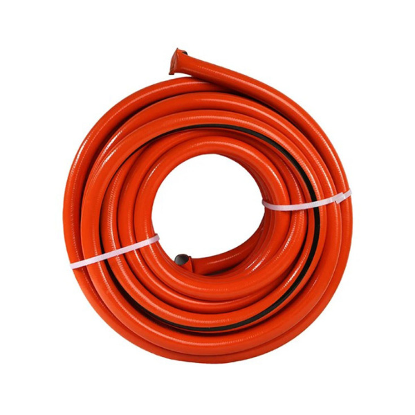 Картинка Шланг поливочный армированный 4-х слойный 1" 20 м Оранжево-черный Sturm