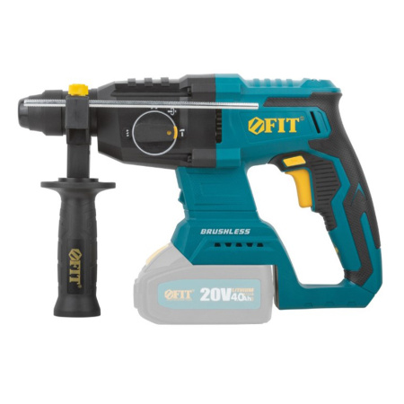 Картинка Перфоратор SDS-Plus аккумуляторный 1150 об/мин 5200 уд/мин бесщеточный FIT