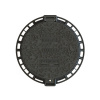 Люк чугунный канализационный круглый Ø 750/600 мм Terra 750 C250 AQUASTOK