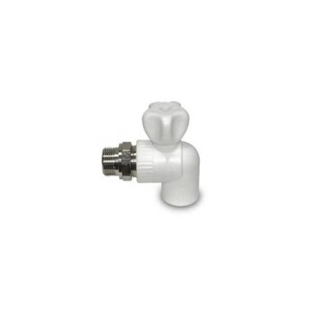 Кран радиаторный угловой ПП Kalde 25 x 3/4