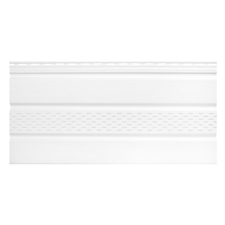 Софит ProfBuild с центральной перфорацией Белый 3000х305 мм