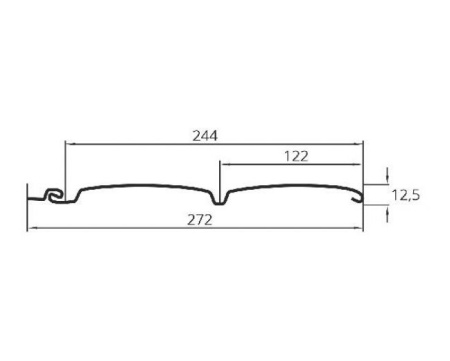 Картинка Сайдинг 224х3000 мм Grand Line D4 Бежевый