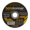 Диск по металлу 125х1.0х22.23 Hanskonner