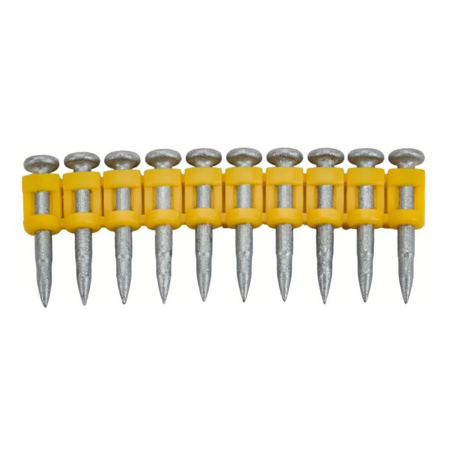 Картинка Гвозди усиленные по бетону и металлу MG bullet point 3,05х25 мм 1000 шт Toua