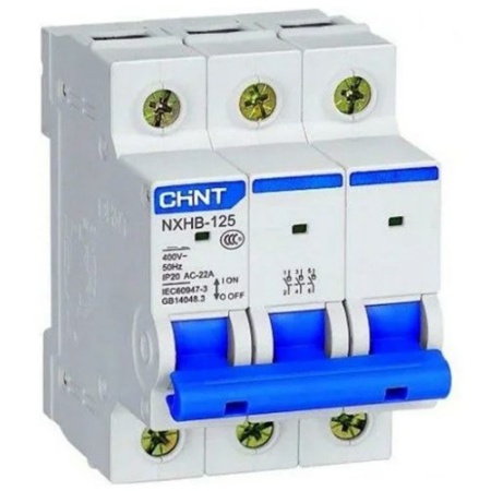 Выключатель нагрузки 3п 63А NXHB 125 R CHINT