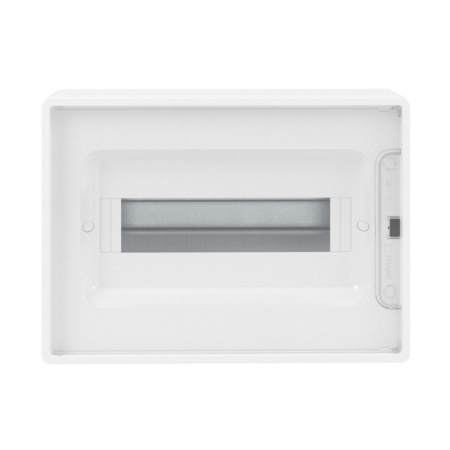 Картинка Корпус пластиковый настенный FRAME ЩРН-П-12 IP41 прозрачная дверь F12W1WT DKC