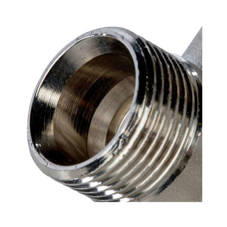 Картинка Узел нижнего подключения радиатора Угловой для однотрубной системы 3/4 STOUT