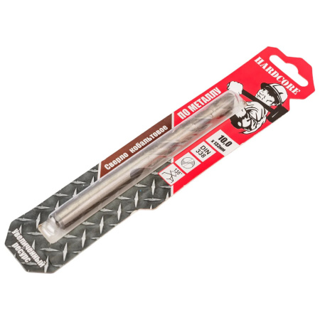 Картинка Hardcore Сверло по металлу кобальтовое 10 мм