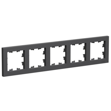 Картинка Рамка 5 постов Базальт Systeme Electric ATLASDESIGN