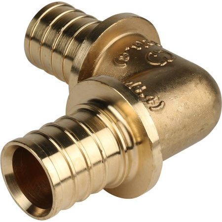 Уголок 16 мм 90° латунный аксиальный SFA-0007-000016 STOUT