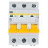 Картинка Выключатель автоматический 3п 63А С ВА47-29 4.5кА IEK