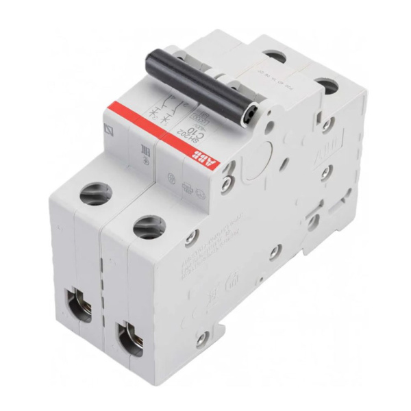 Картинка Автоматический выключатель 2п SH202 С 10А 6.0кА ABB