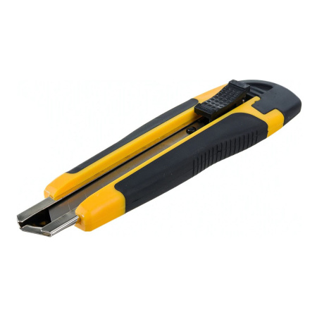 Картинка Нож усиленный строительный 18 мм Biber 50118