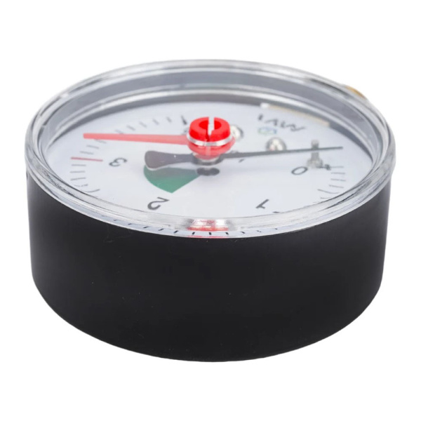 Изображение Манометр радиальный до 4 бар D 63 мм Нижнее подключение g 1/4 MVI Картинка Манометр радиальный до 4 бар D 63 мм Нижнее подключение g 1/4 MVI