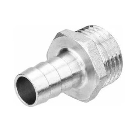 Картинка Штуцер под шланг резьбовой Н 3/4" 25 мм 04558 AQUALINK