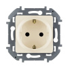 Розетка с заземлением и шторками Слоновая кость Legrand INSPIRIA