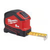 Рулетка 8 м 25 мм ширина Автостоп Milwaukee Autolock