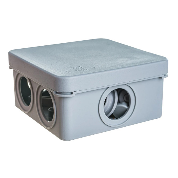 Картинка Коробка распаячная наружная 80х80х40 40-0210 Промрукав