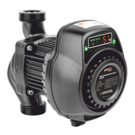 Циркуляционный энергоэффективный насос 25-80 180 мм с гайками VALFEX ALPHA VF.AL.25.80.180