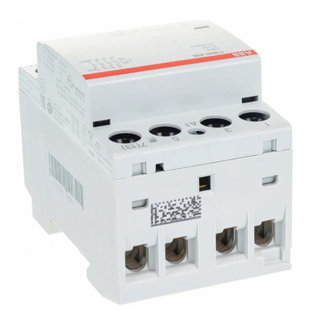 Картинка Контактор модульный ESB40-40N-06 40А катушка 220В ABB