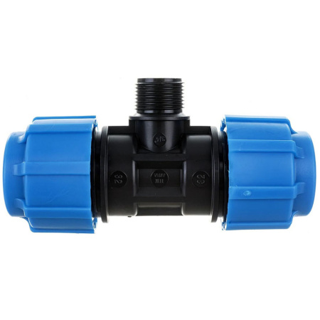 Картинка Тройник переходной ПНД наружная резьба 32х3/4"х32 ТПК-АКВА Политэк