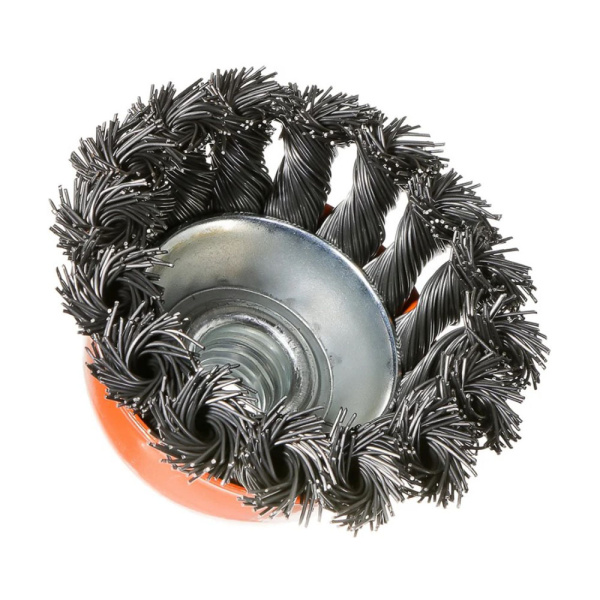 Картинка Щетка чашка для УШМ 65 мм Витая Sturm