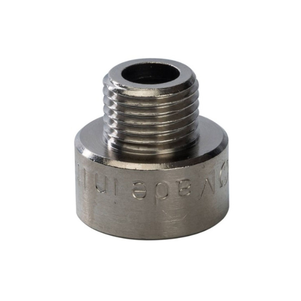 Картинка Переходник ВН 3/8"х1/4" никелированный STOUT