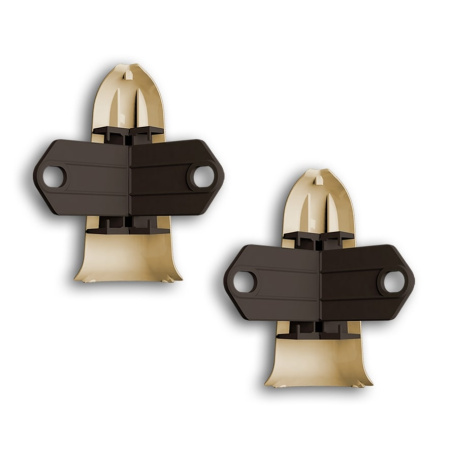 Картинка Угол наружный с крепежом для плинтуса Идеал Классик К-П70 Сосна золотистая 272