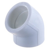 Угольник 45° Ø 63 мм полипропиленовый PPR Белый Valfex