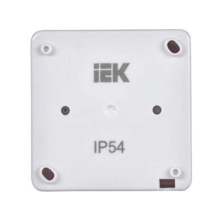 Картинка Выключатель 1клавиша ОП Гермес Plus 10А IP54 ВС20-1-0-ГПБ Белый IEK