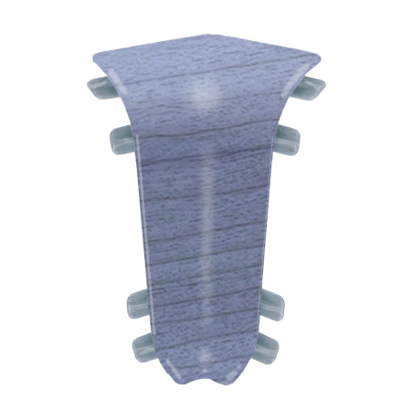 Внутренний угол для плинтуса К55 Комфорт Синий