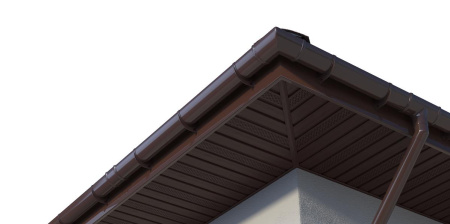 Картинка Угол наружный 75 ТЕХНОНИКОЛЬ Оптима Каштан 3 м