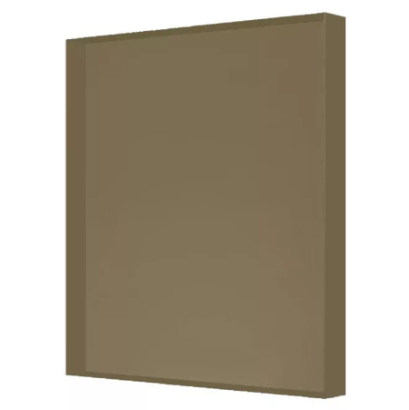 Монолитный поликарбонат 3050х2050х2 мм цвет Бронза серый